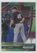 2020 Panini Prizm Draft Picks Green & Yellow Hyper Levi Thomas #PDP109 uk2