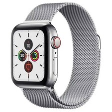 Apple Watch Series 5 44mm Acciaio Inox Loop Milanese Usato Dal Giappone