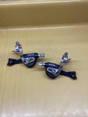 Shimano XTR SL-M970 Front & Rear 3 x 9 Speed Trigger Shifter Set