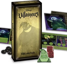 Disney Villainous Filled with Fright - Strategy Board Game - Join Oogie Boogie,