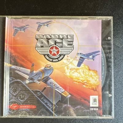 Virgin Interactive Sabre Ace: Conflict Over Korea PC Simulation CD-ROM Game