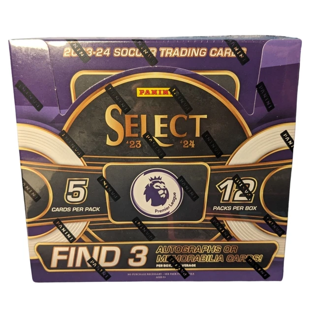 2023-24 Panini Select EPL Football Cards Hobby Box **RIP & SHIP** LIVE ON STREAM