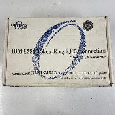 IBM 8226 Token-Ring RJ45 Connection Concentrator Switch 8 Port Model 001 - 1994