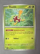 Pokemon TCG * Mega Evolution * 11/132 Shuckle Uncommon * FRESH PK