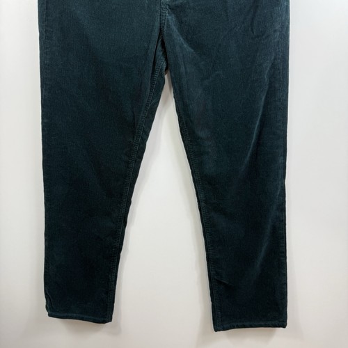 Jeans skinny Club Monaco nuovi in velluto a coste verde The High Rise taglia 31 autunno classico - Foto 3 di 12