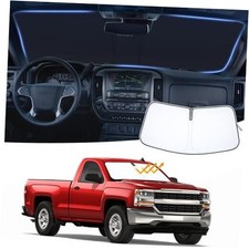 Foldable Front Window Windshield Sunshade 2014-2018 Silverado/Sierra