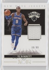 2019-20 Panini Noir New Wave Jerseys 69/99 RJ Barrett #NW-RJB 0r5l
