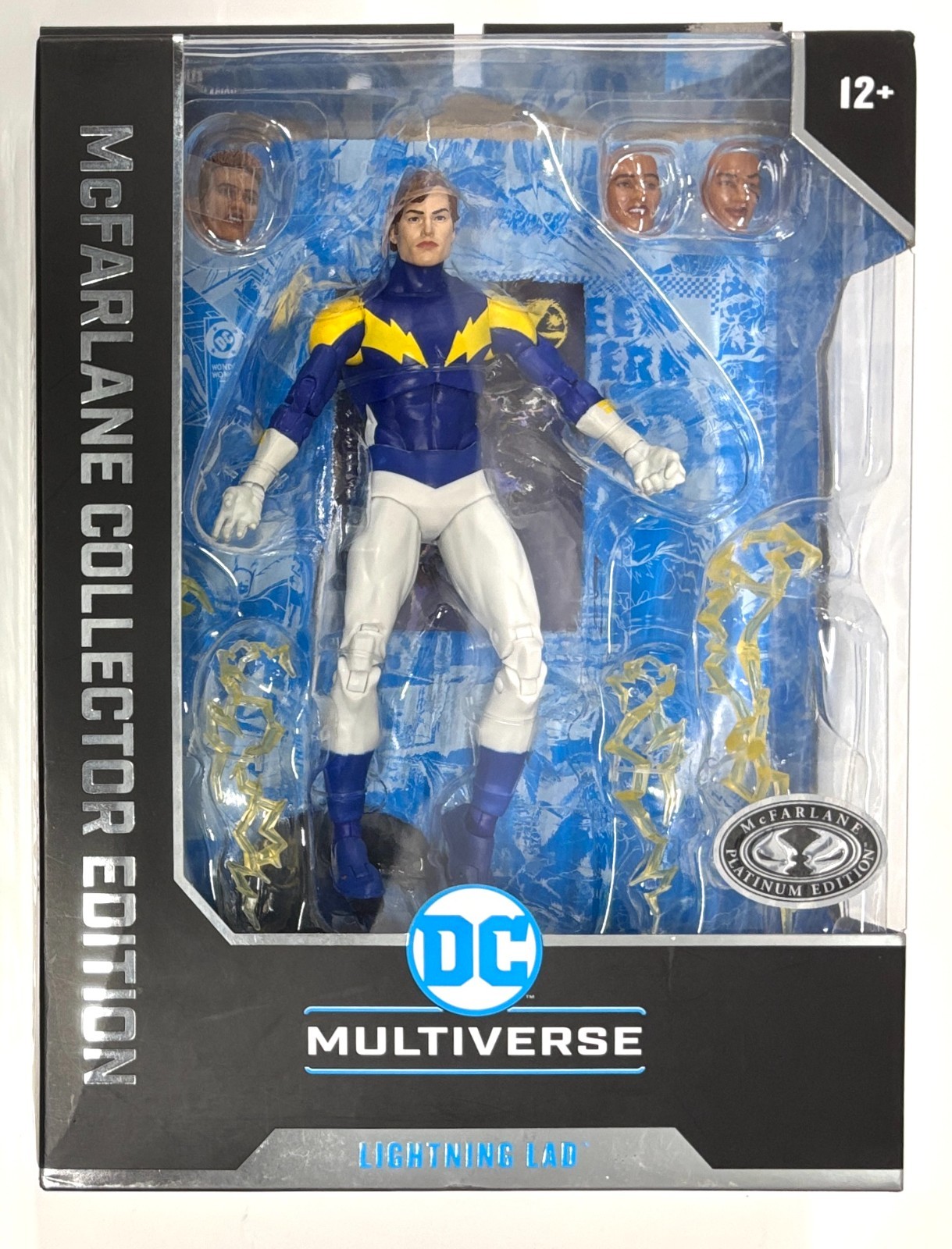 McFarlane DC Multiverse Legion of Super Heroes Lightning Lad Platinum Figure #28