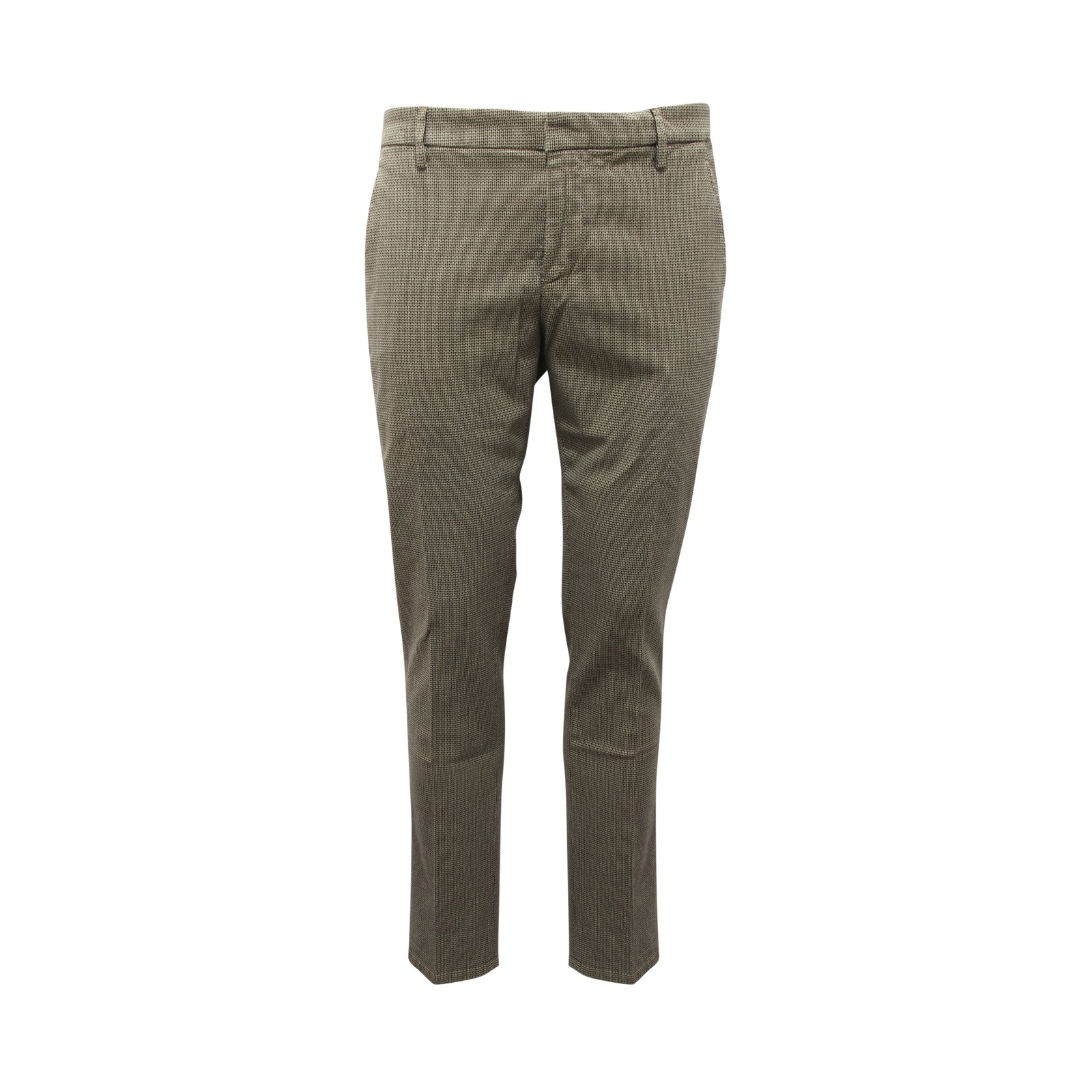 1477AR Мужские брюки pantalone uomo DONDUP GAUBERT зеленого цвета 39690₽