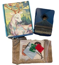 Kalimba Thumb Piano 17 Keys Finger Piano Blue Love Of Music BasicCourse Book NIB