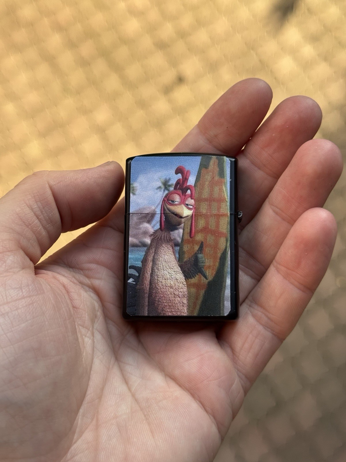 Chill Chicken Joe Cartoon Funny Cigar Lighter