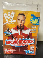 WWE MAGAZINE February 2008 JEFF HARDY Cover Special MR. WoodCock Peel Off Poster