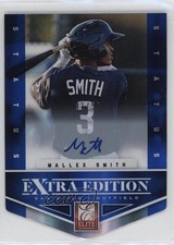 2012 Elite Extra Edition 41/50 Mallex Smith #146 Auto 0c2