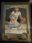 2025 Bowman Chrome Sienna Betts Gold Mojo  AUTO 1/50 FIRST ON PRINT UCLA