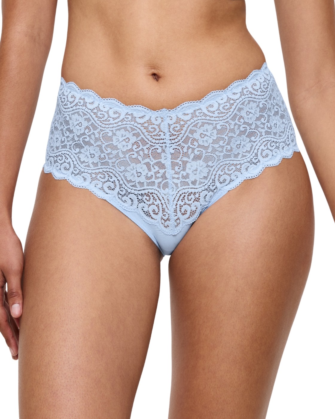 S - 10 Triumph Amourette Brief Maxi Elegant High Waisted Lacy Knickers 10210675