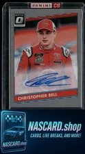 2019 Donruss #82 Christopher Bell Optic Signatures Holo #/75