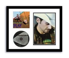 Brad Paisley Autographed Signed 11x14 Custom Framed CD Photo Play ACOA