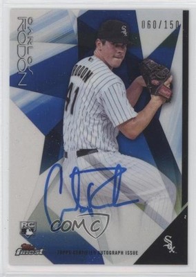 2015 Topps Finest Blue Refractor 60/150 Carlos Rodon #FA-CR Rookie Auto RC 1u6
