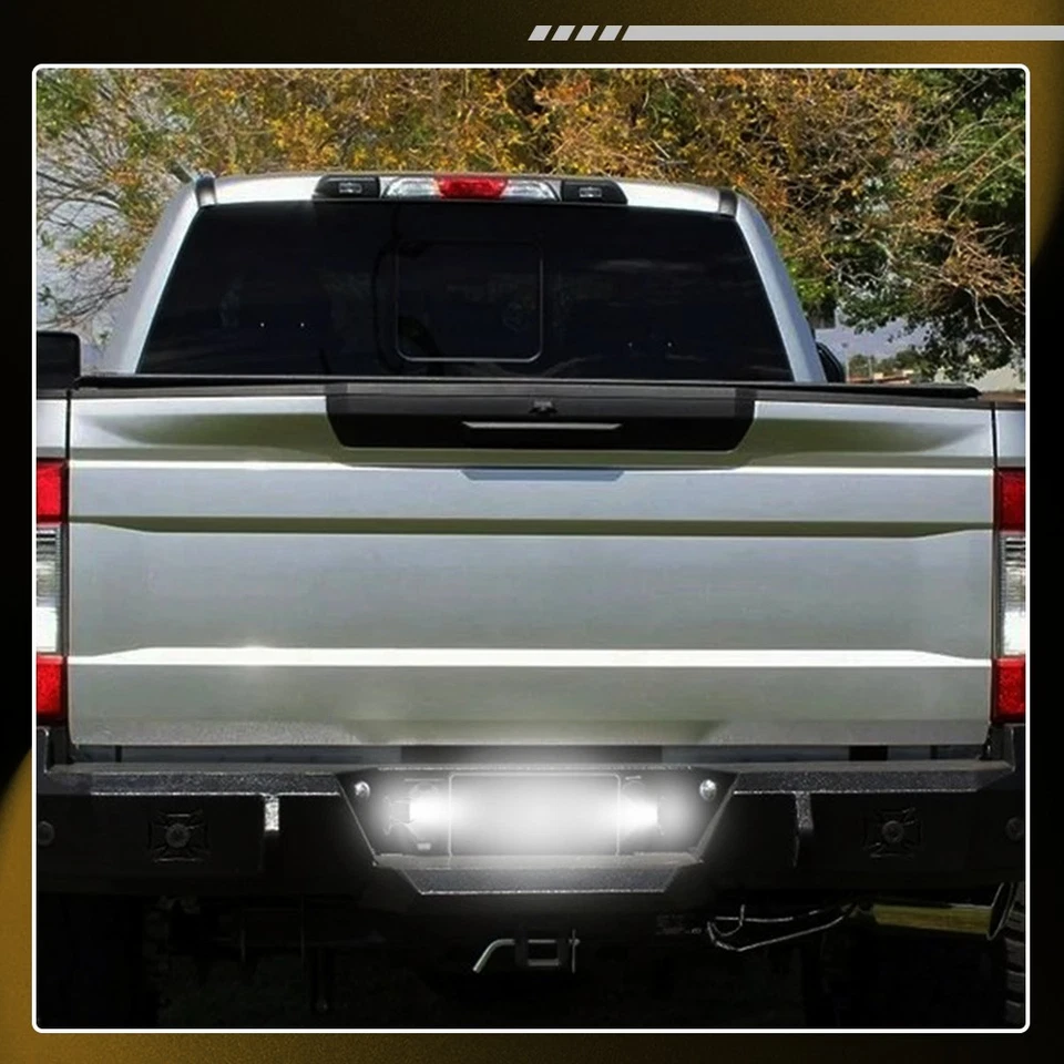 Black LED License Plate Light Replacement for 1991-2010 Ford Explorer Sport Trac - Image 2 of 4