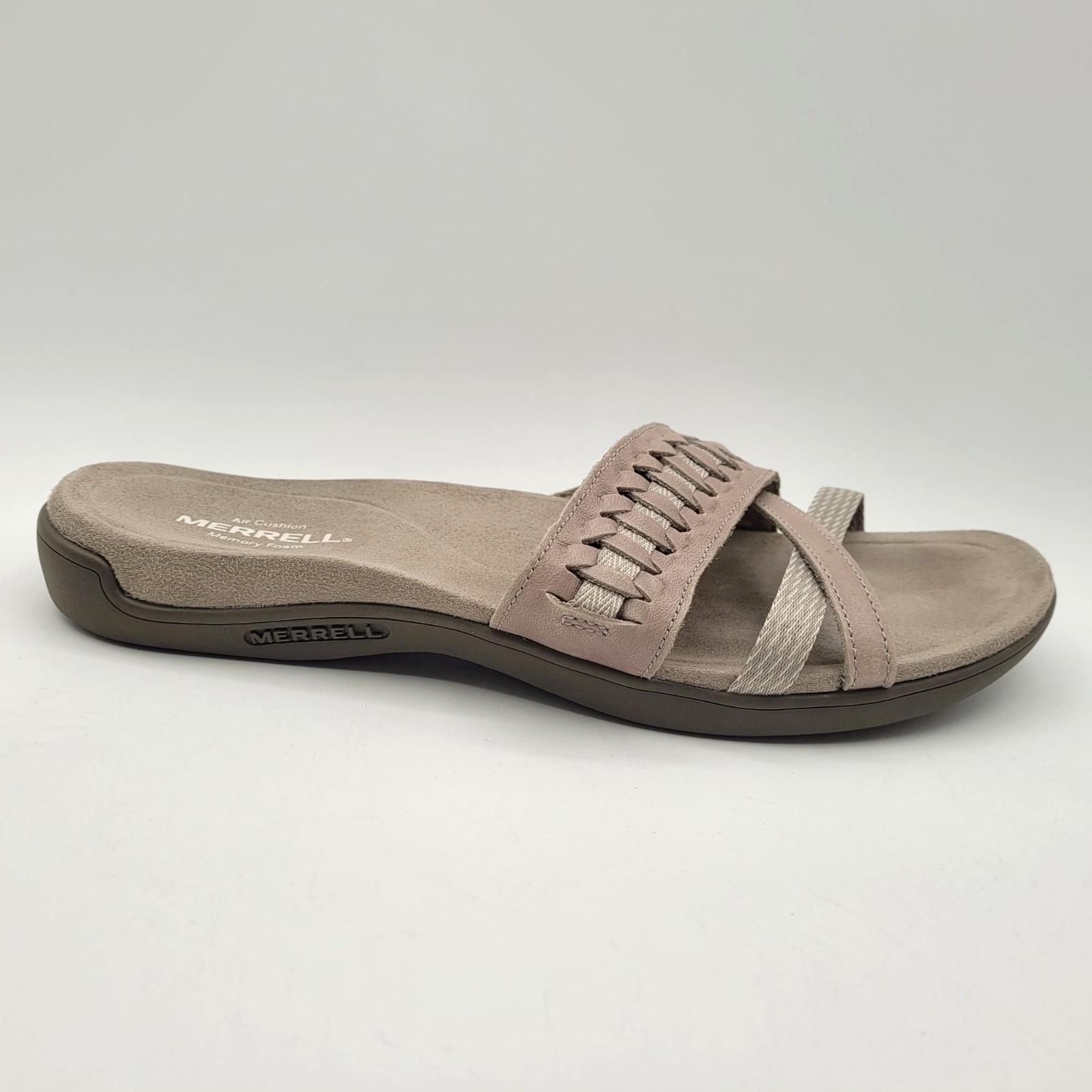 MERRELL Sandali comodi Merrel Moon grigio donna 10 ammortizzati ad aria memory foam impugnatura a scelta