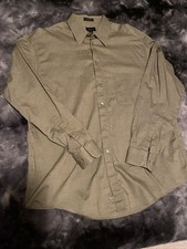 Light Green Collard Men s Dress Shirt 34-35 SL 17 Neck Size XL