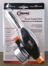 Sterno Butane Torch Lighter / Butane Culinary Torch, New S6