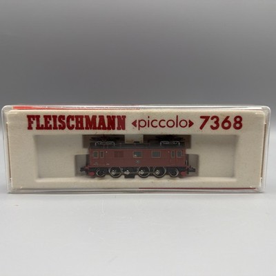 RARE! FLEISCHMANN Piccolo 7368 Vintage N Gauge Electric Locomotive DU-2 SJ Box