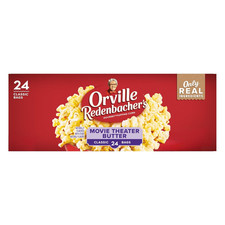 Orville Redenbacher  S Microwave Popcorn, Movie Theater Butter Flavor, 3G Fiber p