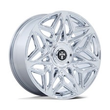 22 Dub Dc274 Anomaly 22x9 5x115 5x120 38mm Wheel Chrome Rim