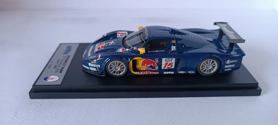 BBR BG286 MASERATI MC12 GT FIA MONZA 2005 RED BULL RARE 1/43 - Immagine 3 di 4