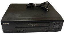Sharp VC-H972U VCR Video Cassette Recorder VHS Player For Parts/Repair 24HR SHIP