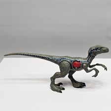 Jurassic World Velociraptor Blue Battle Damage Dino Fallen Kingdom Mattel