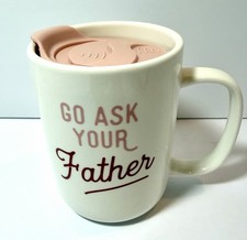 THE THRESHOLD Go Ask Your Father Ceramic 16 o...