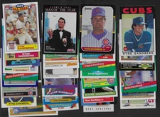 RYNE SANDBERG - Topps 32 Card Lot - Mixed Years - All different! - NrMt