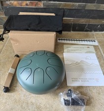 Rain Drum for Outside Garden 6 8-Notes Steel Tongue Chakra New FAST SHIPPING