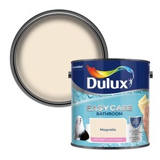 Image of Dulux Easycare Bathroom Soft Sheen Emulsion Paint for Walls and Ceilings - Magno