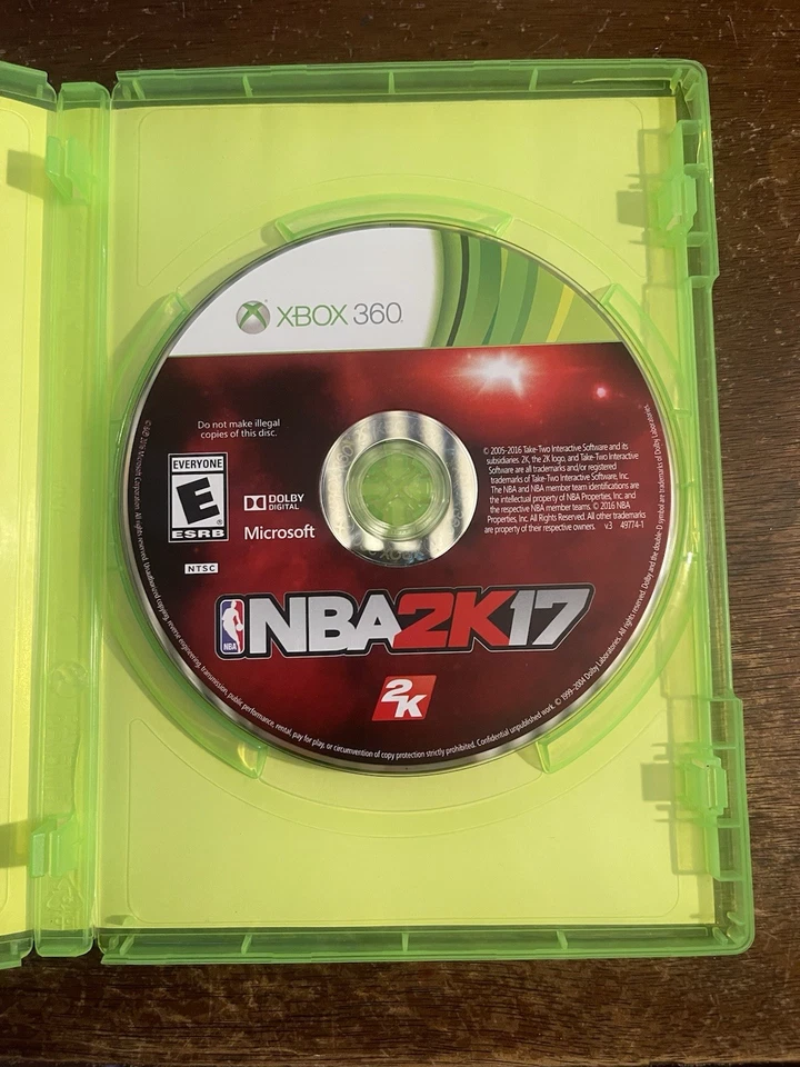 Juego NBA2K17 Xbox 360 Completo con Manual Foto 2 de 2