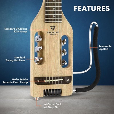 Traveler Guitar Ultra-Light Acoustic Acoustic-Electric Guitar