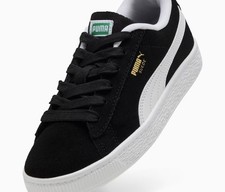 Zapatillas clásicas negras de gamuza Puma 11,5 para hombre NUEVAS
