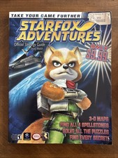 Starfox Adventures Official Strategy Guide Book Bradygames