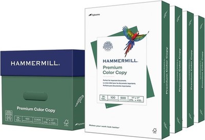 Hammermill Printer Paper, Premium Color 28 lb Copy Paper, 4 Ream (2,000 Sheets)