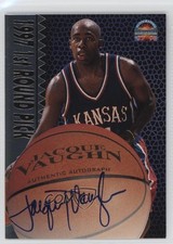 1997 Score Board Auto Basketball Signatures Silver Jacque Vaughn Auto 1oa6