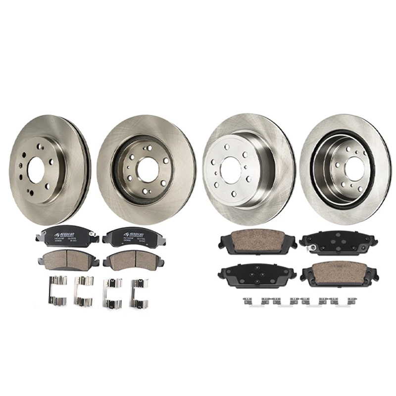 Передние и задние тормозные колодки для Chevy Silverado GMC Sierra 1500 Tahoe Yukon - Изображение 4 из 4