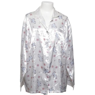 Fabiani, Pyjamahemd, Größe: 48/50, Weiß/Mehrfarbig, Baumwolle/Polyester #eew