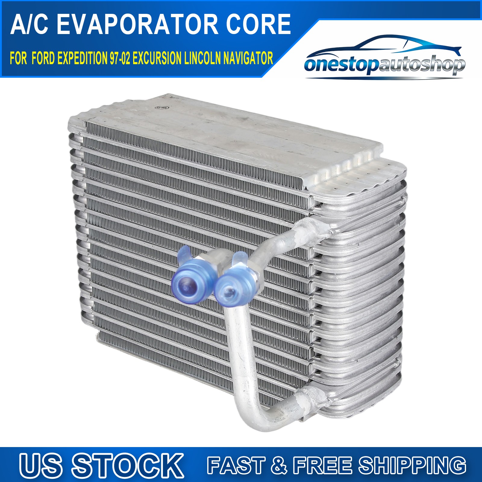 A/C Evaporator Core for Ford Expedition 97-02 Excursion Lincoln Navigator 98-02