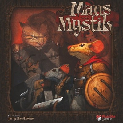 Maus und Mystik Plaid Hat Games Brettspiele Asmodee Deutsch Mäuse Miniaturen NEU