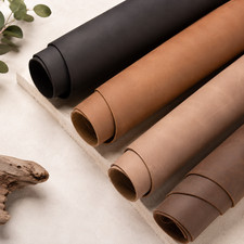 Genuine Full Grain Cowhide Leather Sheet 1.8-2mm Crazy Horse Craft DIY Material
