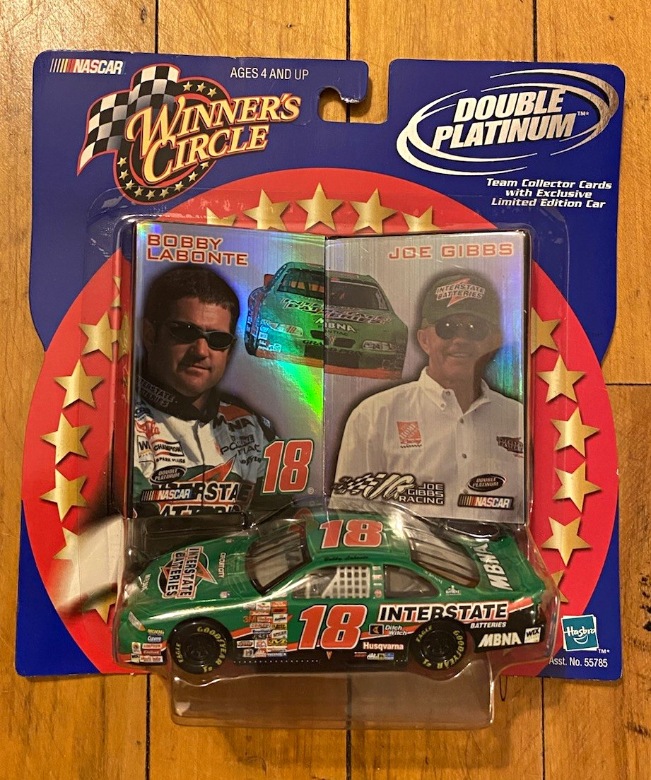 Winner's Circle Double Platinum Bobby Labonte #18 Interstate 1:43 NASCAR Diecast