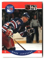 1990-91 Pro Set #199 Mark Janssens