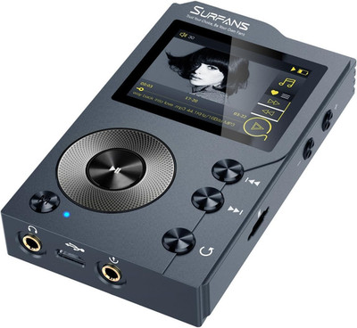 Surfans F20 HiFi MP3 Player with Bluetooth Lossless DSD High Resolution Digi